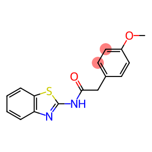 Benzeneacetamide, N-2-benzothiazolyl-4-methoxy-