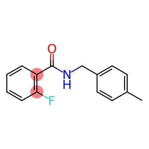 2-fluoro-N-(4-methylbenzyl)benzamide