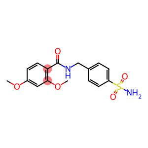 N-[4-(aminosulfonyl)benzyl]-2,4-dimethoxybenzamide