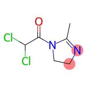 1H-Imidazole, 1-(dichloroacetyl)-4,5-dihydro-2-methyl- (9CI)