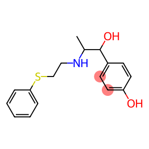 p-Hydroxy-α-[1-[[2-(phenylthio)ethyl]amino]ethyl]benzyl alcohol