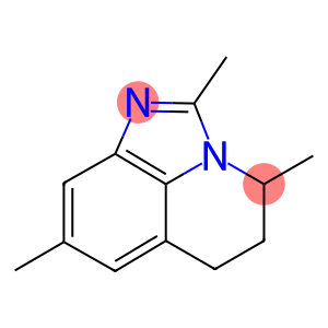 4H-Imidazo[4,5,1-ij]quinoline,5,6-dihydro-2,4,8-trimethyl-(9CI)