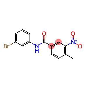 N-(3-bromophenyl)-4-methyl-3-nitrobenzamide