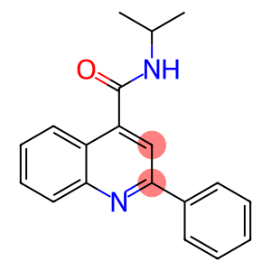 2-phenyl-N-(propan-2-yl)quinoline-4-carboxamide