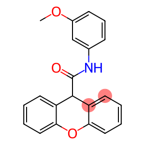 N-(3-methoxyphenyl)-9H-xanthene-9-carboxamide