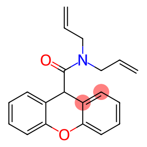 N,N-diallyl-9H-xanthene-9-carboxamide