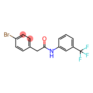 Benzeneacetamide, 4-bromo-N-[3-(trifluoromethyl)phenyl]-