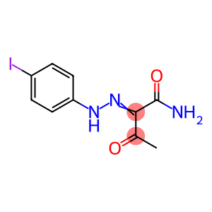 2-[(4-iodophenyl)hydrazono]-3-oxobutanamide