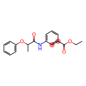 ethyl 3-[(2-phenoxypropanoyl)amino]benzoate