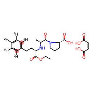 (S,S,S)-Enalapril-d5 Maleate Salt