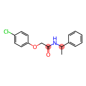 2-(4-chlorophenoxy)-N-(1-phenylethyl)acetamide