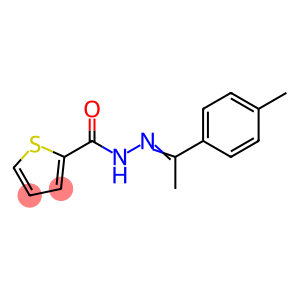 N'-[1-(4-methylphenyl)ethylidene]-2-thiophenecarbohydrazide