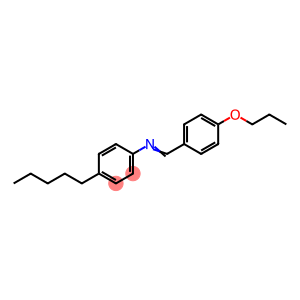 N-(4-Propoxybenzylidene)-4-pentylaniline