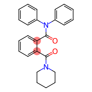 N,N-diphenyl-2-(1-piperidinylcarbonyl)benzamide