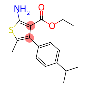 Ethyl 2-amino-4-(4-isopropylphenyl)-5-methylthiophene-3-carboxylate