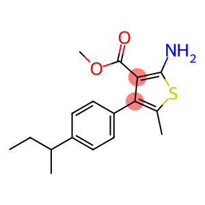 Methyl 2-amino-4-(4-sec-butylphenyl)-5-methylthiophene-3-carboxylate