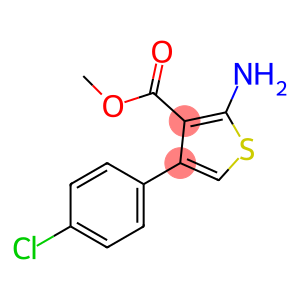 2-氨基-4-(4-氯苯基)噻吩-3-羧酸甲酯