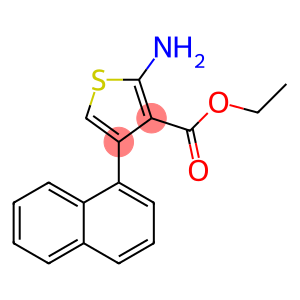 2-氨基-4-(1-萘基)-噻吩-3-甲酸乙酯