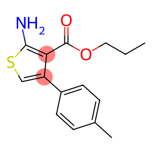 2-氨基-4-(4-甲基苯基)噻吩-3-甲酸丙酯