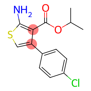 2-氨基-4-(4-氯苯基)噻吩-3-羧酸异丙酯