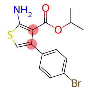 2-氨基-4-(4-溴苯基)噻吩-3-羧酸异丙酯
