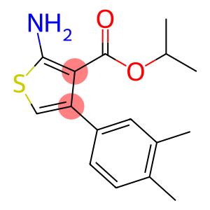 2-氨基-4-(3,4-二甲基苯基)噻吩-3-羧酸异丙酯