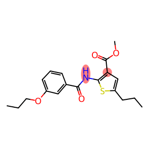 methyl 2-[(3-propoxybenzoyl)amino]-5-propylthiophene-3-carboxylate