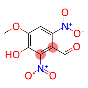 Benzaldehyde, 3-hydroxy-4-methoxy-2,6-dinitro-