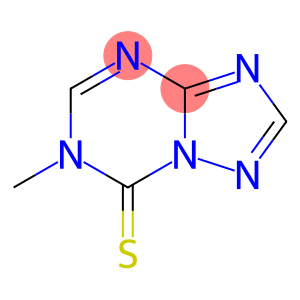 [1,2,4]Triazolo[1,5-a][1,3,5]triazine-7(6H)-thione, 6-methyl-