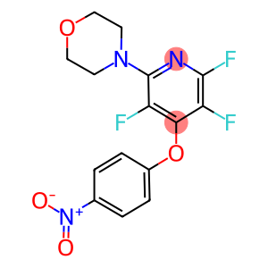 4-(3,5,6-trifluoro-4-{4-nitrophenoxy}pyridin-2-yl)morpholine