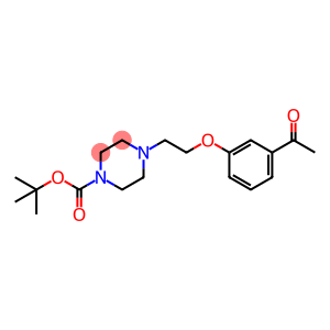 3-[2-(4-tert-Butoxycarbonylpiperazin-1-yl)ethoxy]acetophenone