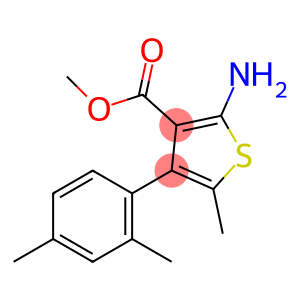 METHYL 2-AMINO-4-(2,4-DIMETHYLPHENYL)-5-METHYLTHIOPHENE-3-CARBOXYLATE