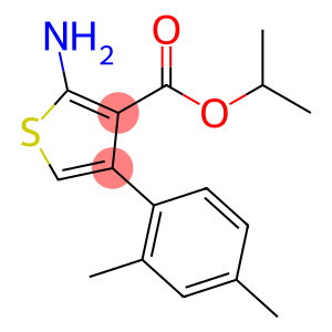 2-氨基-4-(2,4-二甲基苯基)噻吩-3-甲酸异丙酯