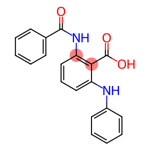 Benzoic acid, 2-(benzoylamino)-6-(phenylamino)-