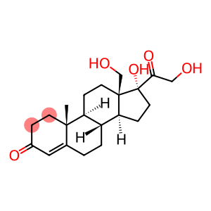 Pregn-4-ene-3,20-dione, 17,18,21-trihydroxy- (9CI)