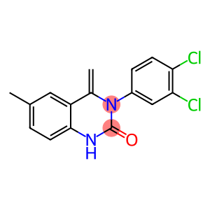 3-(3,4-dichlorophenyl)-6-methyl-4-methylene-3,4-dihydro-2(1H)-quinazolinone