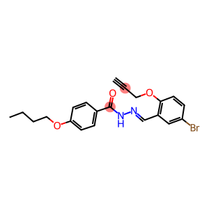 N'-[5-bromo-2-(2-propynyloxy)benzylidene]-4-butoxybenzohydrazide