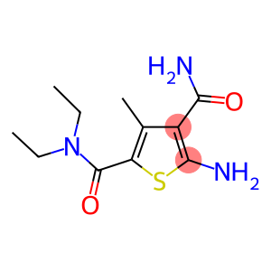 5-amino-N~2~,N~2~-diethyl-3-methyl-2,4-thiophenedicarboxamide