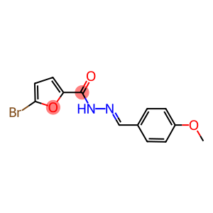 5-bromo-N'-(4-methoxybenzylidene)-2-furohydrazide