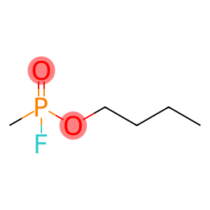 Phosphonofluoridic acid, P-methyl-, butyl ester