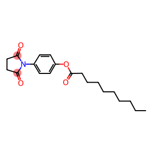 4-(2,5-dioxopyrrolidin-1-yl)phenyl decanoate