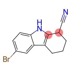 1H-Carbazole-1-carbonitrile, 6-bromo-2,3,4,9-tetrahydro-