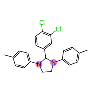 2-(3,4-dichlorophenyl)-1,3-bis(4-methylphenyl)imidazolidine