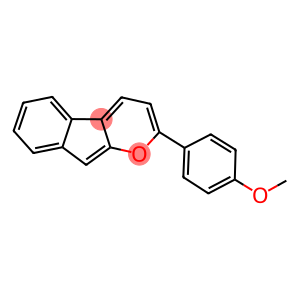 4-indeno[2,1-b]pyran-2-ylphenyl methyl ether