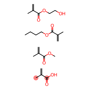 2-Propenoic acid, 2-methyl-, polymer with butyl 2-methyl-2-propenoate, 2-hydroxyethyl 2-methyl-2-propenoate and methyl 2-methyl-2-propenoate