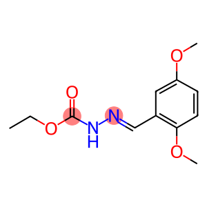 ethyl 2-(2,5-dimethoxybenzylidene)hydrazinecarboxylate