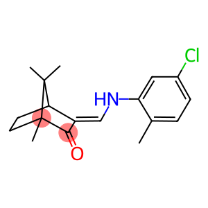 3-[(5-chloro-2-methylanilino)methylene]-1,7,7-trimethylbicyclo[2.2.1]heptan-2-one