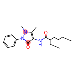 N-(1,5-dimethyl-3-oxo-2-phenyl-2,3-dihydro-1H-pyrazol-4-yl)-2-ethylhexanamide