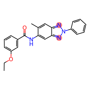 3-ethoxy-N-(6-methyl-2-phenyl-2H-1,2,3-benzotriazol-5-yl)benzamide