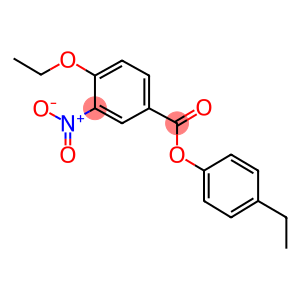 4-ethylphenyl 4-ethoxy-3-nitrobenzoate